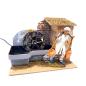 Mulino ad acqua con pompa - 20x14x16 cm