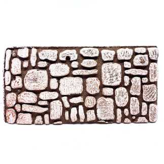 Pannello sughero muro mosico colorato 25 x 12,5 x 1 cm