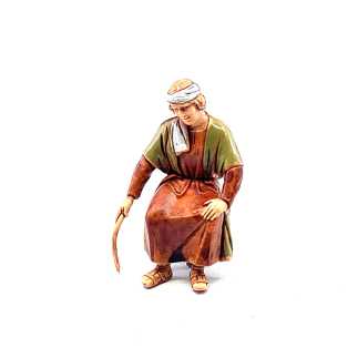 Seated Camel Driver 10 cm - Landi Moranduzzo Figurines