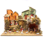 Nativity scene 38 x 28 x 29 cm, including 6 cm figurines