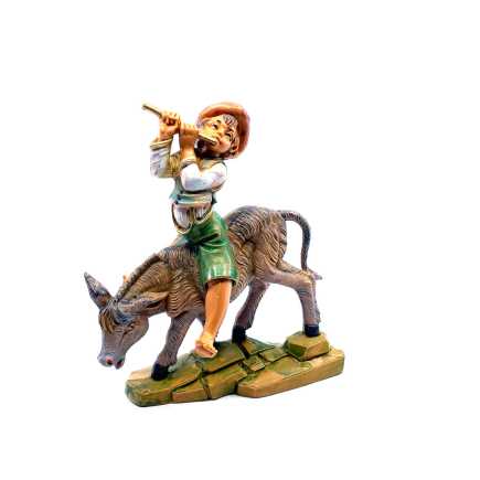 Bimbo su asino – 287 – Statue Fontanini cm 12