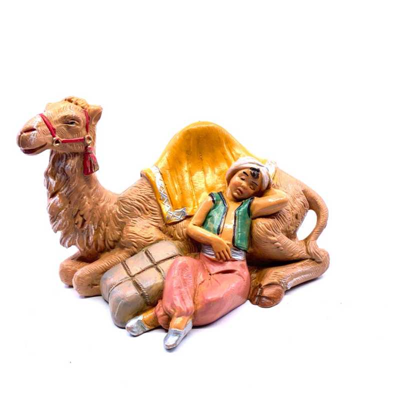 Bambino con cammello - 254 - Statue Fontanini cm 12