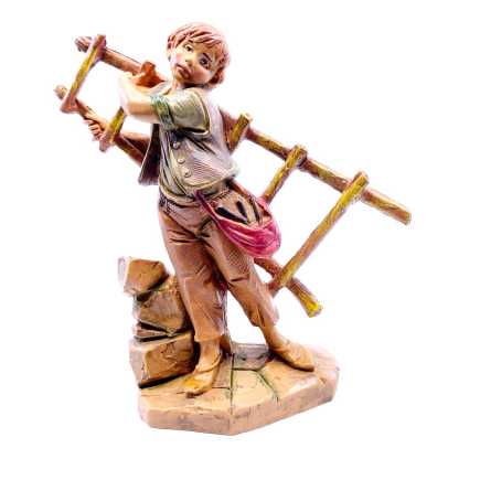 Ragazzo con scala – 238 – Statue Fontanini cm 12