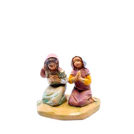 Pastorelle bimbe che pregano – 236 – Statue Fontanini cm 12