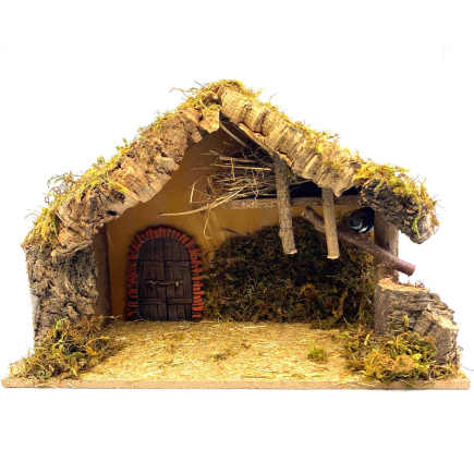 Hut with door 41 x 17 x 27 cm