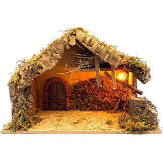 Capanna con porta 41 x 17 x 27 cm
