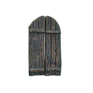 Porta media stondata colorata 4.5 x 7.5 cm (doppia anta)