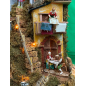 Presepe completo su 3 livelli 45 x 52 x 65 cm