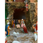 Presepe completo su 3 livelli 45 x 52 x 65 cm