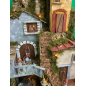Presepe con luci su 3 livelli 45 x 52 x 70 cm
