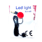 Red single flat LED (3.5 V)