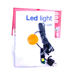 Led piatto singolo arancio (3.5 V)