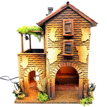 Osteria con effetto fumo per figure cm 10, 12 e 13