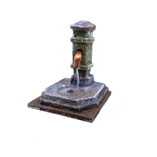 Nasone fountain 7x7x8.5 cm with provision for a water pump