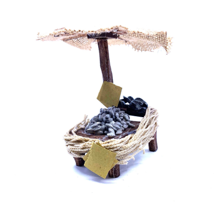 Banchetto pesce per figure cm.10
