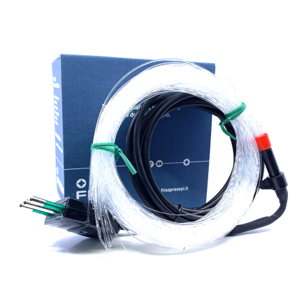 Stelle a fibra ottica con illuminatore, cavo e spina - 30/50 fili - LED