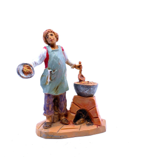 copy of Pastorella giovane con agnello – 928 – Statue Fontanini cm 9.5