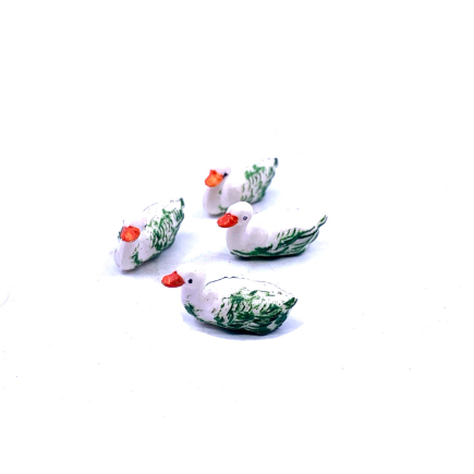 Papera 1,6 cm per presepi - verde