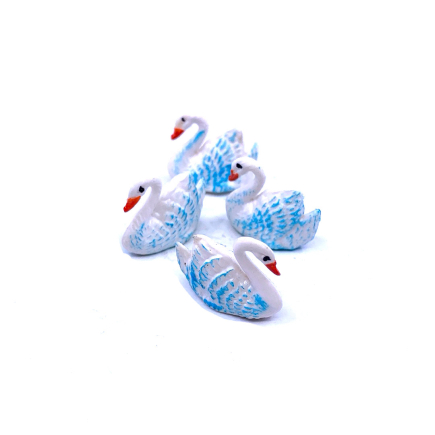 Cigno 2 cm in miniatura
