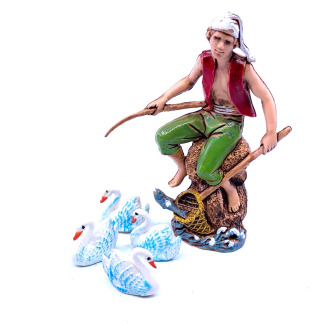 Cigno 2 cm in miniatura