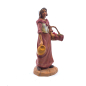 Pastorella con cesto di frutta - 978 - Statue Fontanini cm 9.5