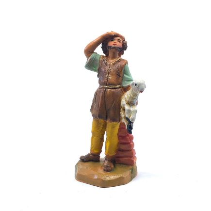 Pastore con pecora – 975 – Statue Fontanini cm 9.5