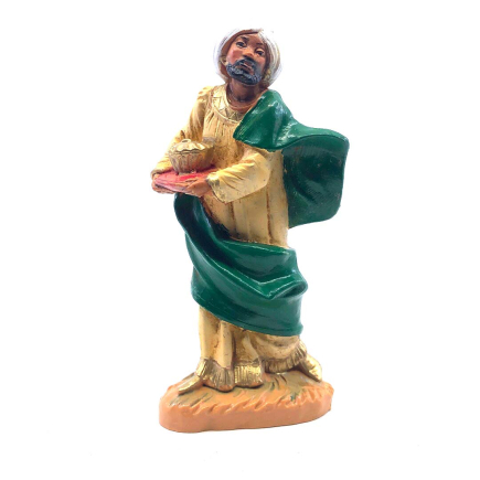 Moorish Magi King – 96 – Fontanini statue, 9.5 cm