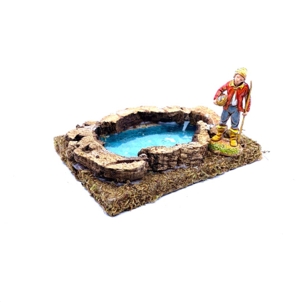 Small pond 12.5 x 8.5 cm
