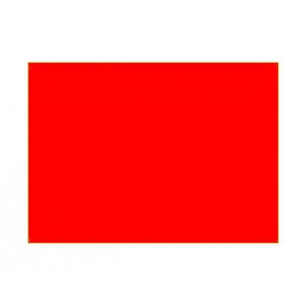 Bright Red Gelatine Sheet 7x7 cm