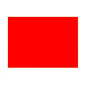 Bright Red Gel Sheet 7x7 cm