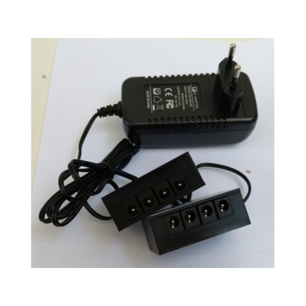 A8L FRISA - 8-output power supply ø 2.1 mm for Frisa LED accessories with ø 2.1 plug