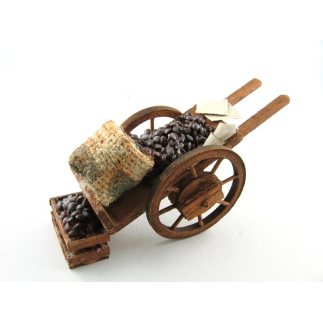 Chestnut cart for 10/12/13 cm figures