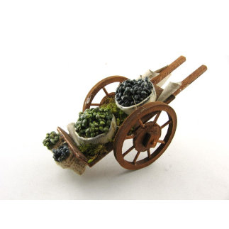 Olive cart for figures, 10/12/13 cm