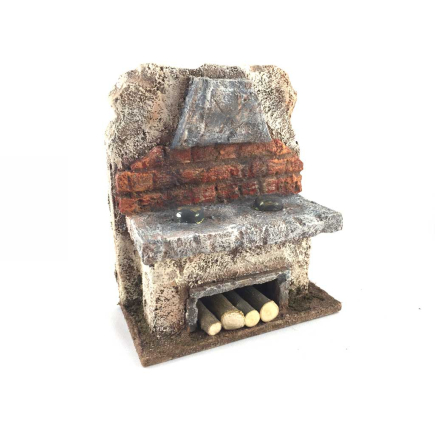 Type F oven for figures cm. 12