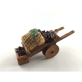 Chestnut cart for figures 6–6.5 cm
