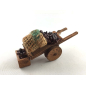 Chestnut cart for figures 6–6.5 cm