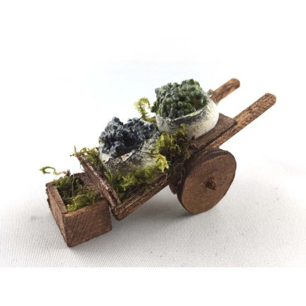 Olive cart for figures, 6–6.5 cm