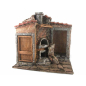 Type B house for 10 cm shepherd figurines - 25x15x20 cm
