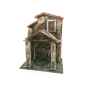 Type C nativity hut / house for 10 cm figurines - 24 x 18 x 32 cm