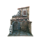 Type D hut/house for 10 cm figurines - 24 x 18 x 32 cm