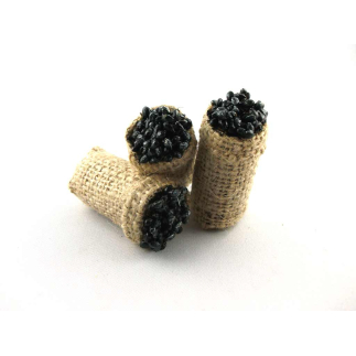 Bag of black olives. For 10-12-13 cm figurines.