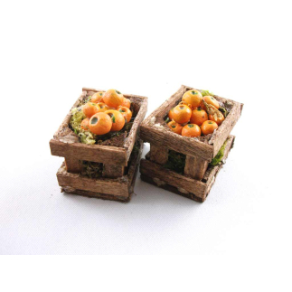 Crate of mandarins