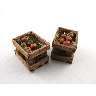 Crate of tomatoes