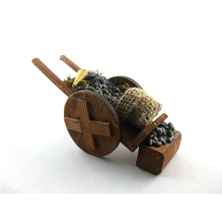Chestnut cart for 10/12/13 cm figures