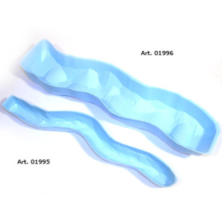 Wide river - waterproof - length 33 cm. Blue or black color.