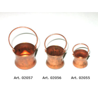 Copper pot cm. 2