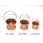 Copper pot cm. 2