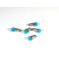 Pack of 5 blue bulbs, E5.5 fitting - 3.5-4.5 volts Pack of 5 blue bulbs, E5.5 fitting - 3.5-4.5 volts