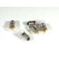 Pack of 5 white bulbs, E10 fitting - 3.5-4.5 volts Pack of 5 white bulbs, E10 fitting - 3.5-4.5 volts
