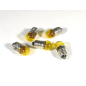 Pack of 5 yellow E10 bulbs - 3.5–4.5 volts Pack of 5 yellow E10 bulbs - 3.5–4.5 volts